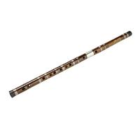 ALFAAL Professional bamboo flute Professional Chinese Bamboo Bamboo Flute Musical Instrument Of CDEFG Key 6 Hole Bass Huaisu Dual Plug Bamboo Flute(D)