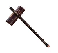 ALFAAL Professional bamboo flute Professional Purple Bamboo Flute Shakuhachi Classic Traditional Music Instrument 8-hole G Key Bamboo Flute Instrument(Brown)