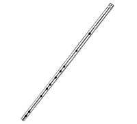 ALFAAL Professional bamboo flute Professional Titanium Tube Bamboo Flute C/D/E/F/G Keys 6 Holes Classic Woodwind Musical Instruments Bamboo Flute(F)
