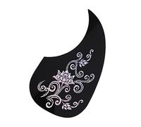 ALFAAL Professional Folk Acoustic Guitar Pickguard Self-adhesive Pick Guard Sticker For Acoustic Guitar Accessories Acoustic Guitar Pickguards (Color : 10)