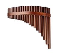 ALFAAL Professional Pan Flute Chinese Traditional Musical Instrument 22 Pipes Pan Flute G Key Pan Pipes Woodwind Instrument Bamboo Pan Flute(Left)