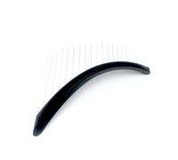 ALFAAL Professional Pan Flute White Curved Panpipe G Tune Left/Right Hand 22 Tubes ABS Resin Panpipe With Base(Right)