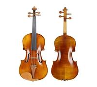 ALFAAL Quality Student Plain Violin Beginners Practice Solid Wood Ebony Fingerboard Jujube Accessories (Color : 4/4)