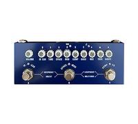 ALFAAL Rechargeable Multi Effects Pedal For Electric Bass Guitar Recording Audio Interface Function Pedal Guitar Effects Pedal
