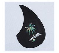ALFAAL Rosewood Acoustic Guitar Pickguard With Abalone Inlay Self Sticker For Acoustic Guitar Lovers Acoustic Guitar Pickguards (Color : 02)