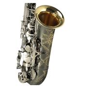 ALFAAL Saxophone Alto E Flat Black Gold Professional Performance Beginners Test (Color : 02)