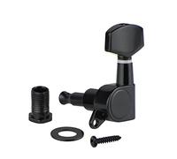 ALFAAL Sealed Acoustic Guitar Tuning Keys Pegs Machine Heads Tuners 1L / 1R / 1L1R / 3L3R For Guitar Parts (Color : 1L Black)