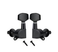 ALFAAL Sealed Acoustic Guitar Tuning Keys Pegs Machine Heads Tuners 1L / 1R / 1L1R / 3L3R For Guitar Parts (Color : 1L1R Black)