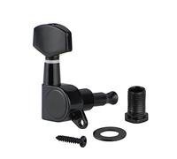 ALFAAL Sealed Acoustic Guitar Tuning Keys Pegs Machine Heads Tuners 1L / 1R / 1L1R / 3L3R For Guitar Parts (Color : 1R Black)