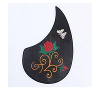ALFAAL Self Sticker Guitar Pickguard Rosewood Acoustic Guitar Pickguard Guitar Accessories Acoustic Guitar Pickguards (Color : 01)