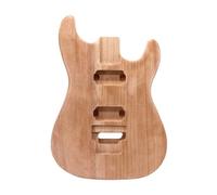 ALFAAL Semi-finished Double-shake Electric Guitar Body Ogu Wood Guitar Modification DIY Assembly Guitar Instrument Accessories