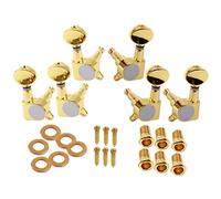 ALFAAL Set Of 6 Right Left String Tuning Peg Locking Keys Tuner For Electric Guitar