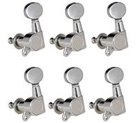 ALFAAL Set Of 6pcs Closed Gear Tuning Pegs Tuners For Guitar Parts Accessories