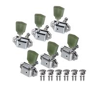 ALFAAL Set Of Vintage Electric Guitar Tuning Pegs Keys Machine Heads Tuners 3L3R For LP Style