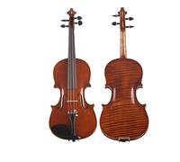 ALFAAL Single-board Handmade High-end Performance Violin 4/4 Size Violin Maple Back And Sides Ebony Tailpiece White Pine Top