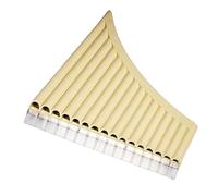 ALFAAL Sliding Mouthpiece 16-tube Panpipe School Student Wind Instrument Bamboo Flute Panpipe