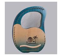 ALFAAL Solid Wood 19-string Lyre Portable Lyre 19-string Lyre Beginners Easy To Learn Musical Instruments Lyre Harp (Color : 2)