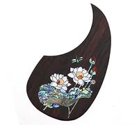 ALFAAL Solid Wood Pickguard Acoustic Guitar Pickguard Accessories Protection Decoration Acoustic Guitar Pickguards