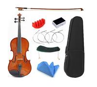 ALFAAL Spruce Maple 4/4 Violino Fiddle Violin Beginner Musical Instrument With Case Bow Strings Full Set Accessories (Color : 1/4)