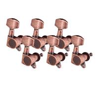 ALFAAL Square Button String Tuning Peg Tuner 6R For Electric Folk Guitar