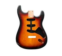 ALFAAL ST Alder Double Electric Guitar Accessories SSS Semi-finished Alder DIY Body Sunset Color Bright Electric Guitar Body