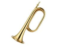 ALFAAL Standard Brass Brass Trumpet Trumpet Brass Instrument 7C Labor-saving Mouthpiece Stride Horn + Storage Bag