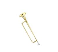 ALFAAL Standard Brass Flagship lacquer gold trumpet instrument with 7C labor-saving mouthpiece B flat trumpet for beginners