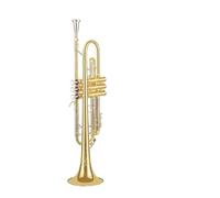 ALFAAL Standard Brass Golden trumpet instrument band student test for beginners in B flat