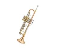 ALFAAL Standard Brass Trumpet three-tone horn Bb flat B flat wind band trumpet performance level cornet Western wind instrument