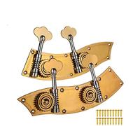 ALFAAL Standard Dual Tuner 3/4 4/4 Upright Bass Machine Head Double Bass Tuning Pegs