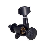 ALFAAL String Locking Guitar Tuning Pegs Tuner Machines Heads-black 6r Right