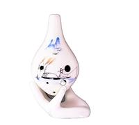 ALFAAL Student Entry Level Six Hole Ocarina 6 Hole Beginner Alto C Key Professional Adult Ocarina Xun Porcelain Instrument (Color : 03)