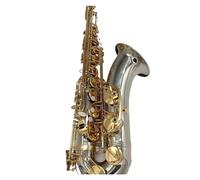 ALFAAL Tenor Saxophone BB White Copper Tenor Sax Instrumen With Case Mouthpiece Reeds Neck (Color : 02)