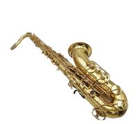 ALFAAL Tenor Saxophone Gold Lacquer Professional Tenor Sax With Case Reeds Neck Mouthpiece (Color : 03)