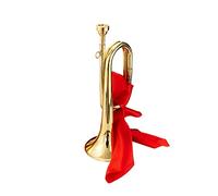 ALFAAL Trumpets 32cm Bugle Small Step Number Old Horn Band Trumpet Trumpet Instrument