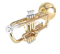 ALFAAL Trumpets B Flat Trumpet Instrument Brass Instrument Beginner Getting Started Performing Grade Examination Trumpet Instrument