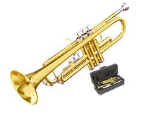 ALFAAL Trumpets B-flat Trumpet Young Pioneers Youth Bugle Charger Instrument Western Orchestra Beginner Examination Trumpet Instrument
