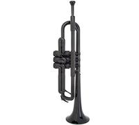 ALFAAL Trumpets Black Plastic Trumpet Musical Instrument B Flat Trumpet Is Suitable For Beginners To Test Grades And Play Portable Black Trumpet Instrument