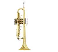 ALFAAL Trumpets Golden B-flat Trumpet Instrument Performance For Beginners Trumpet Instrument
