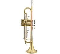 ALFAAL Trumpets Trumpet B Flat Lacquer Gold Trumpet Trumpet Instrument