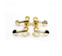 ALFAAL Tuner Fully Enclosed Button Peg Axis String Reeler Guitar Accessories Suitable For Ukulele (Color : Gold)