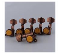 ALFAAL Tuners Guitar Models Rear Lock String Electric Guitar Machine Heads Antique Bronze (Color : 6L)