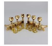 ALFAAL Tuners Machine Heads Mini Oval Tuner For ST Gold (Color : 3R3L)