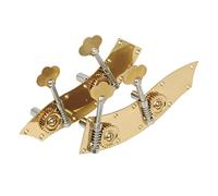 ALFAAL Tuning Pegs For Double Bass Open Gear Bass Tuner Vintage Durable Machine Heads Knob A Complete Set Of Replacement Part