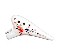 ALFAAL Twelve Hole Beginner Ocarina 12 Hole Alto C Key AC Student Plastic Professional Playing Ocarina Instrument (Color : 03)