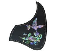 ALFAAL Universal Acoustic Guitar Pickguard Self-adhesive Pickguard With Abalone Inlay Acoustic Guitar Pickguards (Color : 04)