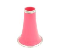 ALFAAL Universal Bb Clarinet Bell ABS Black Tube Bell Color Clarinet Replacement Parts Woodwind Instrument Accessories (Color : Pink)