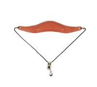 ALFAAL Universal Saxophone Neck Strap Woodwind Accessories Adjustable Sax Shoulder Belt Leather Neckband Instrument Harness (Color : 03)