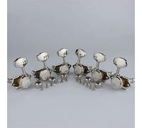 ALFAAL Vintage 1: 16 Open Gear Locking Tuner Pegs Gear Guitar Tuners Nickel Color