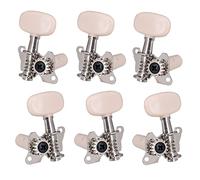 ALFAAL Vintage Acoustic Guitar Tuning Pegs Machine Heads Tuning Keys Tuners 3L 3R
